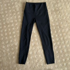 Ivivva large black mesh leggings.